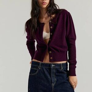 Free People Sloane Cashmere Cardigan